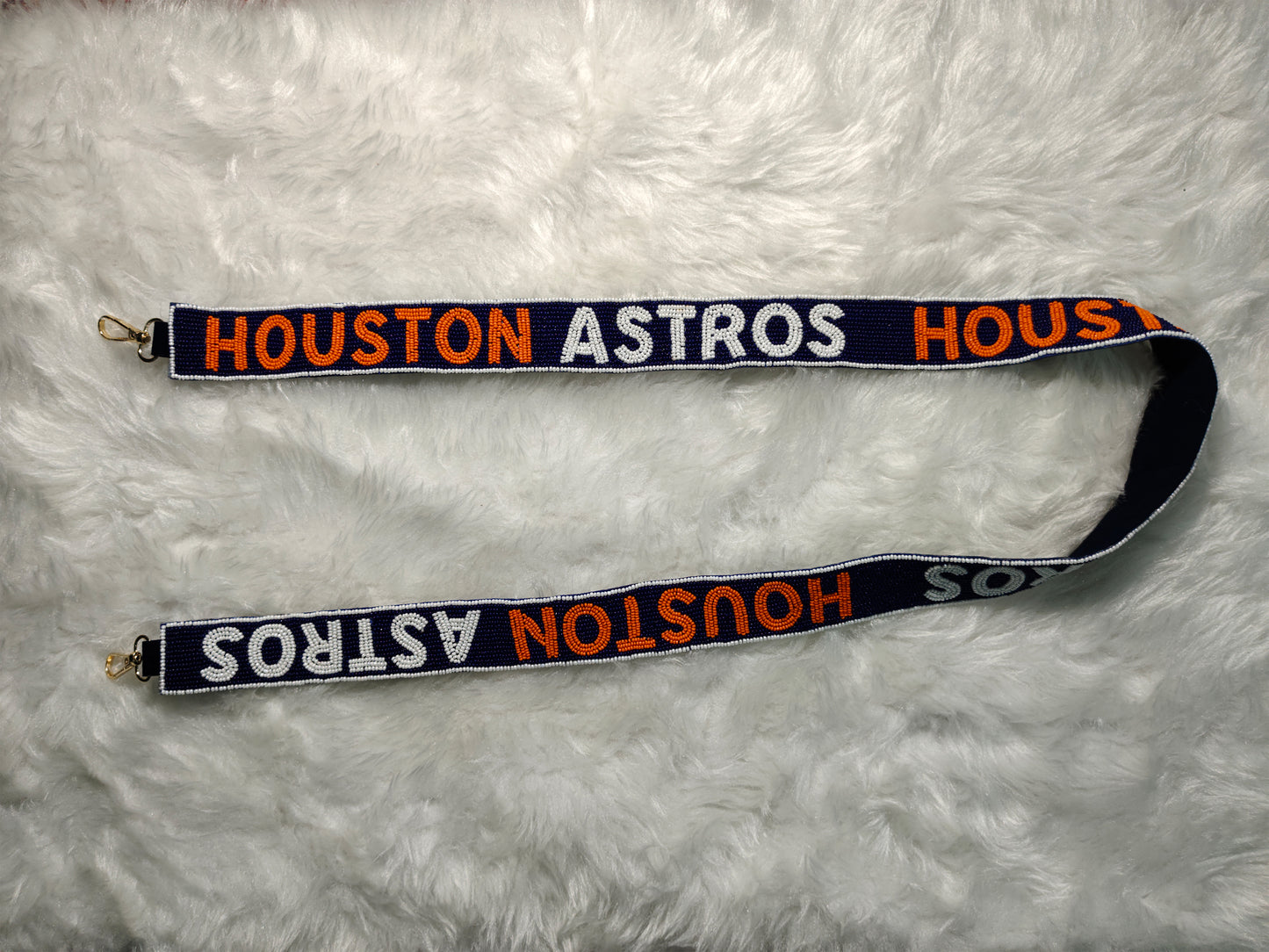 Game Day Beaded Purse Straps – Team Spirit Collection, 47 Inches Long and 1.5 Inches Wide
